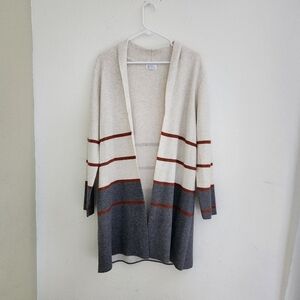 Market & Spruce Knit Duster Open Front Cardigan
